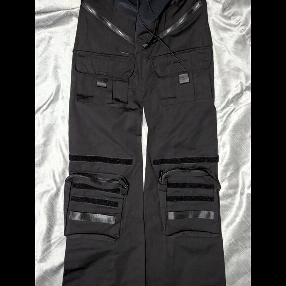 Namilia Techno Stretch Cargo Pants Black Medium - Picture 5 of 7